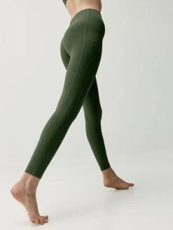 Born Living Yoga Legging Asura Dark Olive>Mujer Leggings