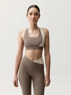 Born Living Yoga Legging Cleo Fossil/White Chalk><noscript><img width=