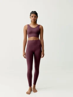 Born Living Yoga Legging Flow Dark Cherry><noscript><img width=