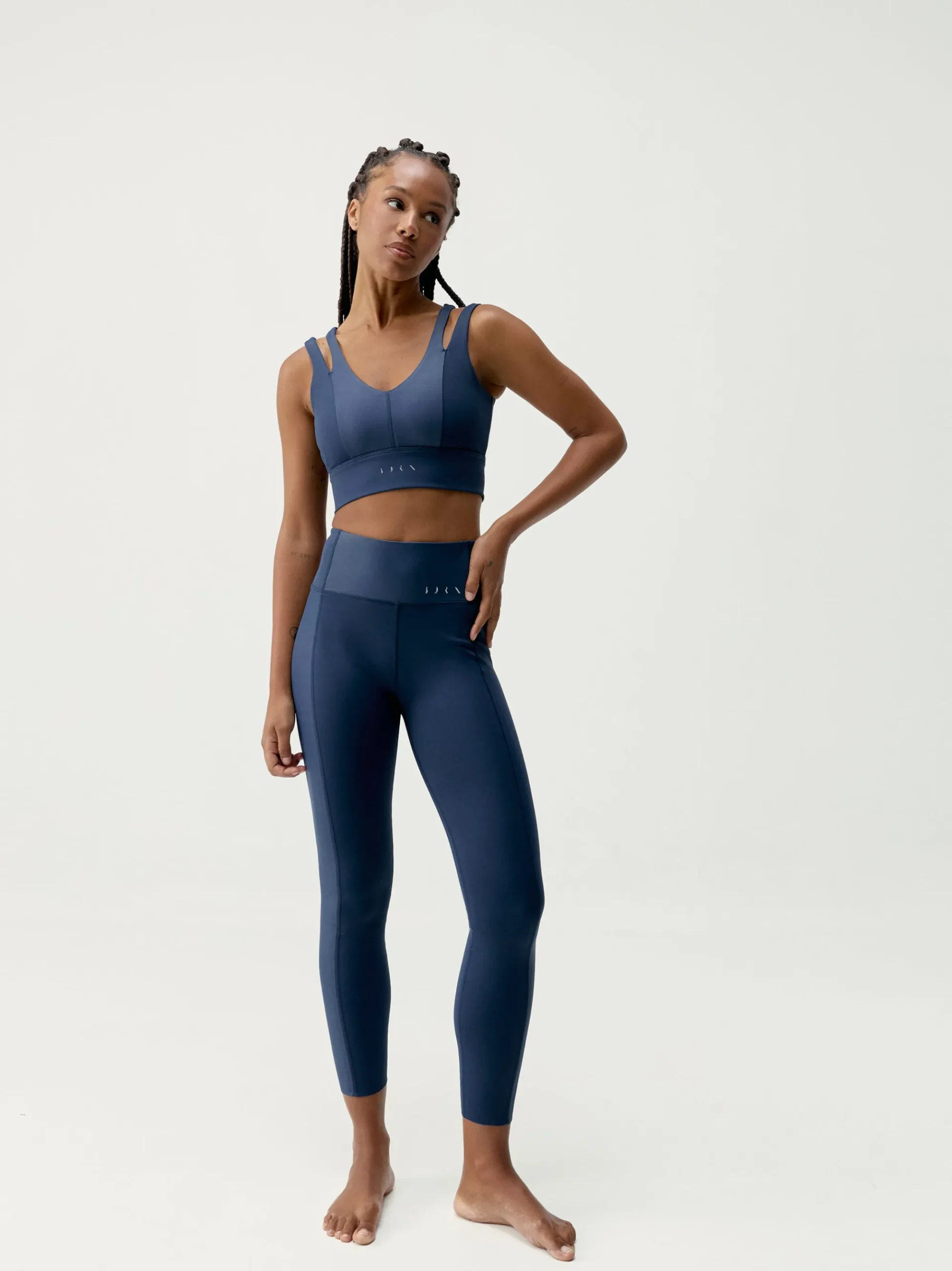 Born Living Yoga Legging Maan Sailor Blue>Mujer Leggings