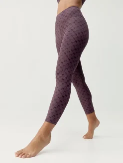 Born Living Yoga Legging Monogram Dark Cherry><noscript><img width=
