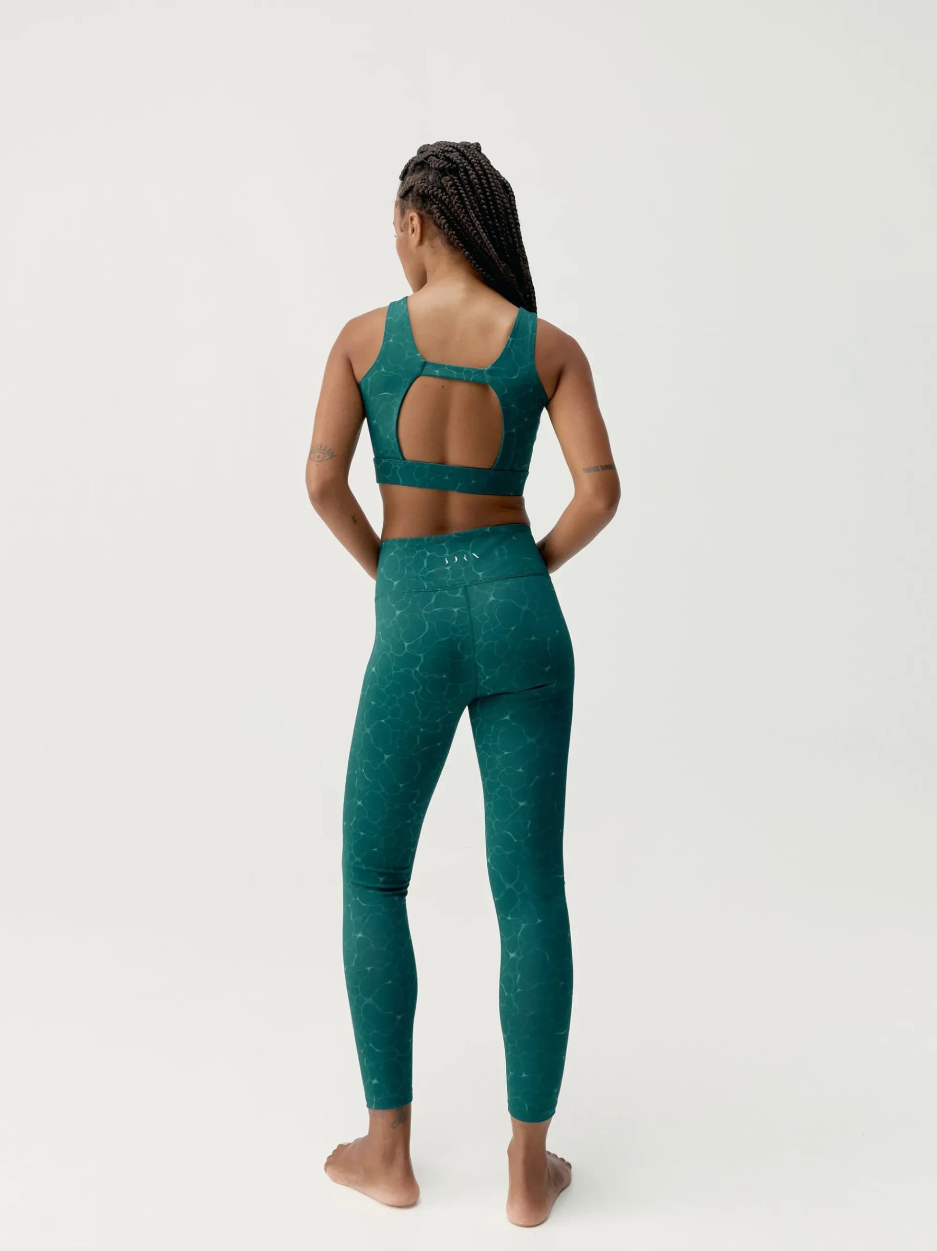 Born Living Yoga Legging Organic Deep Green>Mujer Leggings