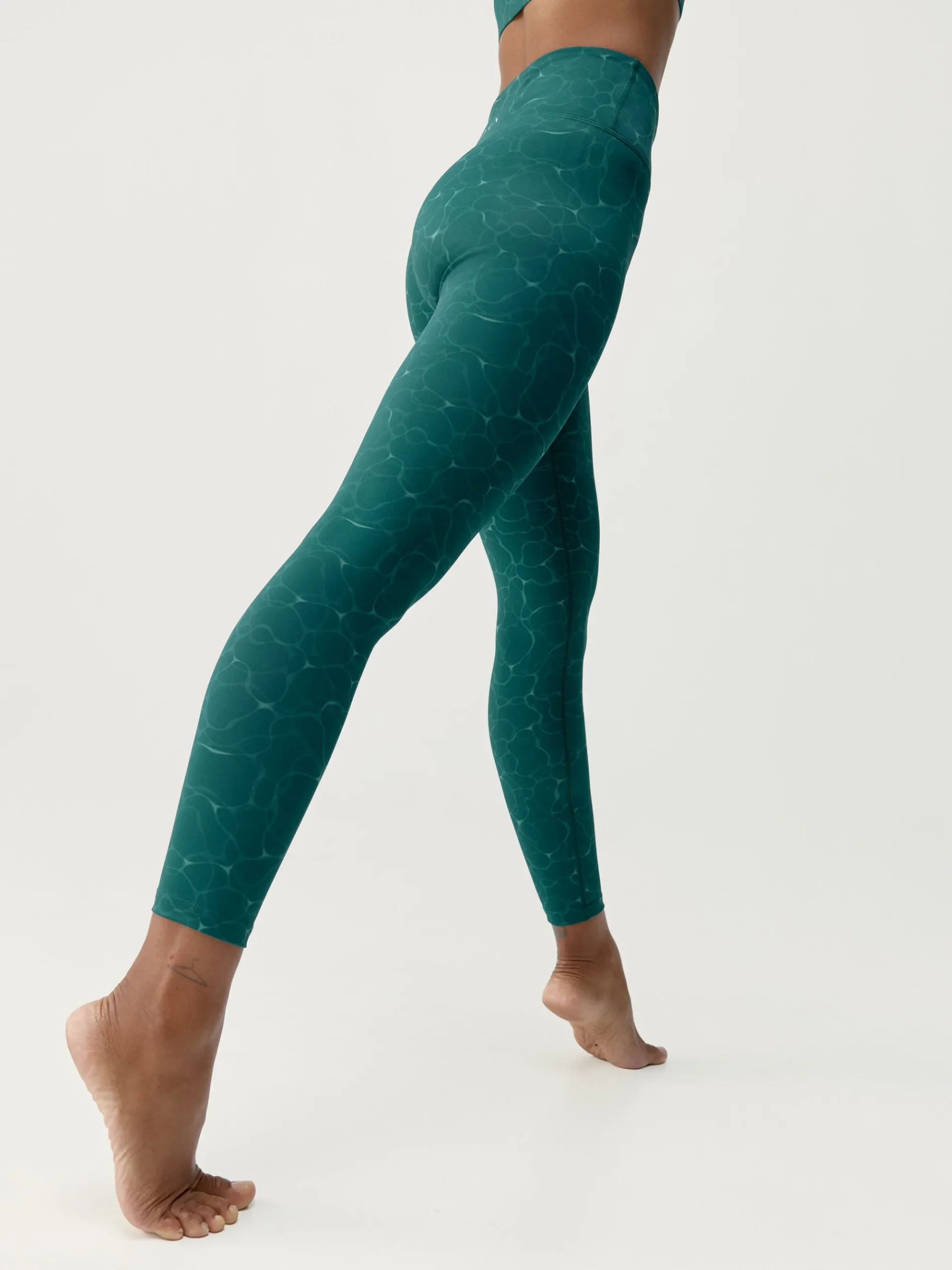 Born Living Yoga Legging Organic Deep Green>Mujer Leggings