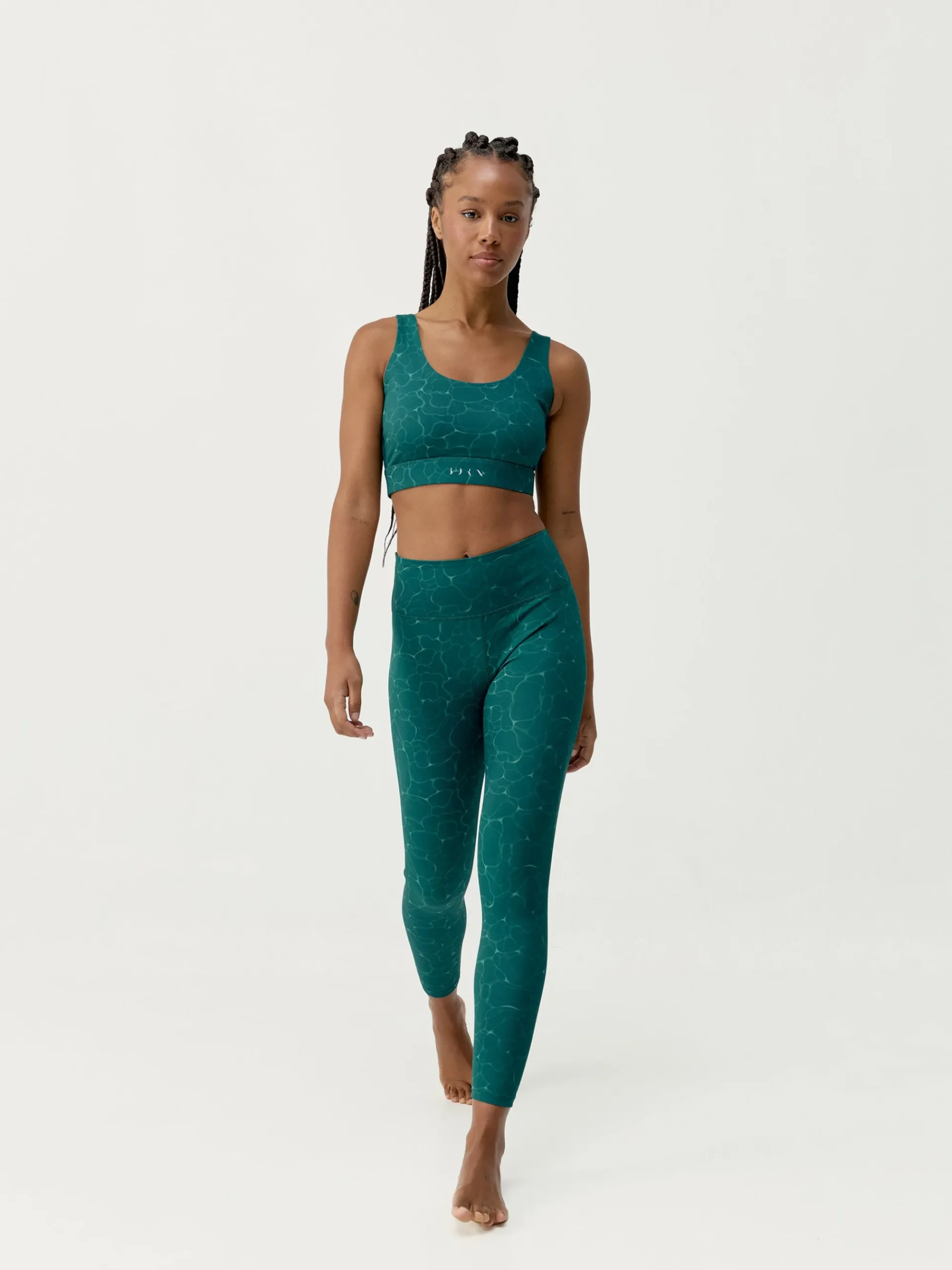 Born Living Yoga Legging Organic Deep Green>Mujer Leggings