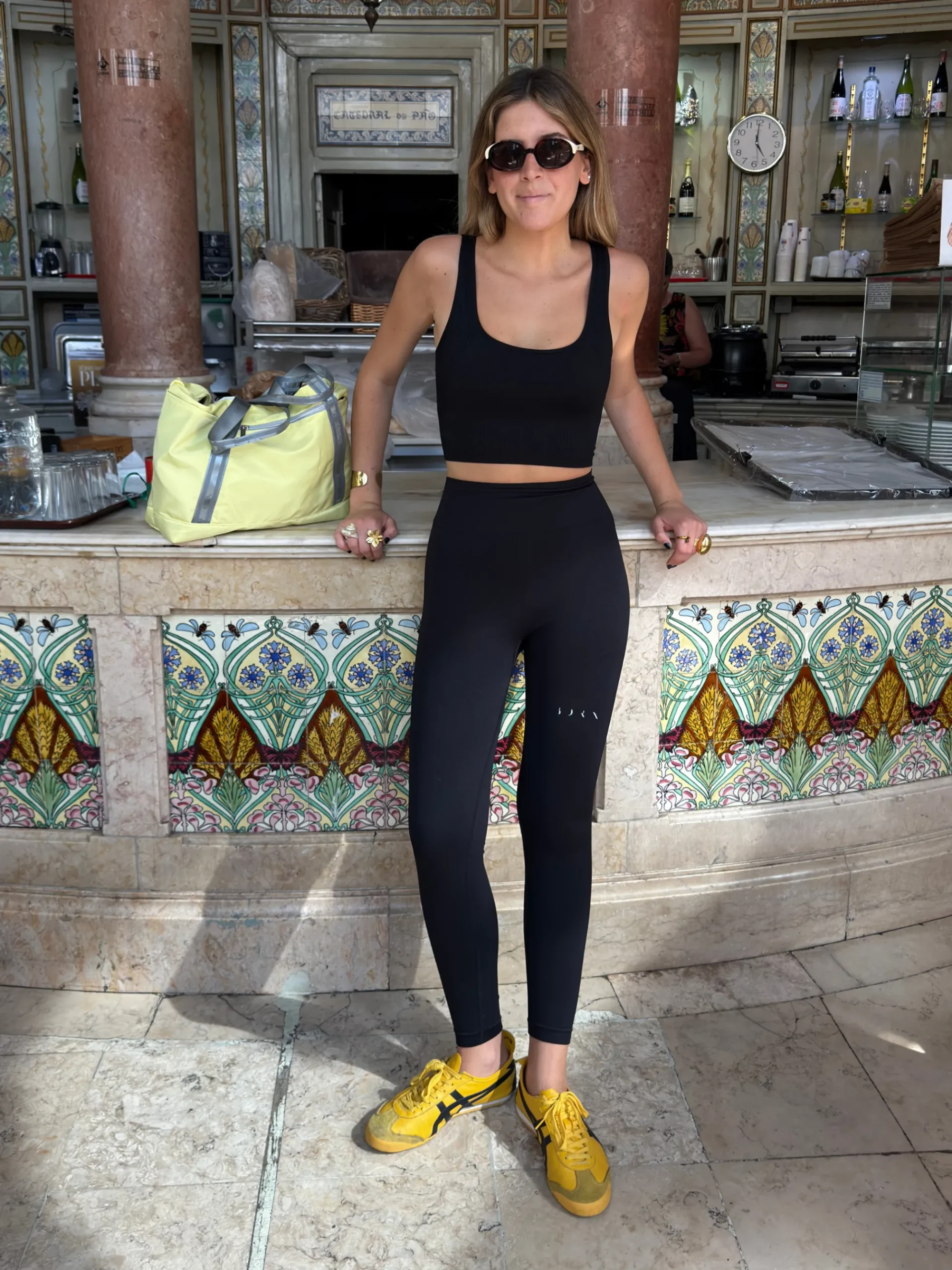Born Living Yoga Legging Yami Black>Mujer Leggings