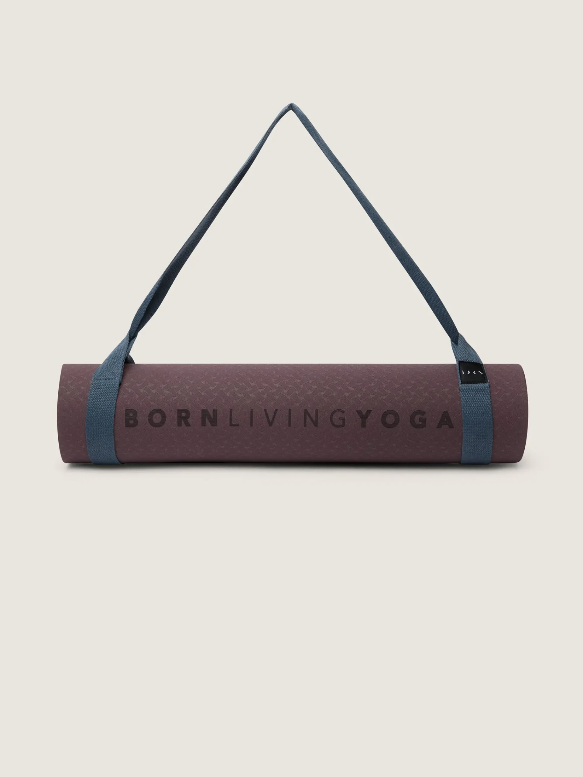 Born Living Yoga Mat Wave-6Mm Dark Cherry>Mujer Accesorios|Accesorios Para Yoga