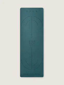 Born Living Yoga Mat Wave-6Mm Deep Green>Mujer Accesorios Para Yoga|Esterillas
