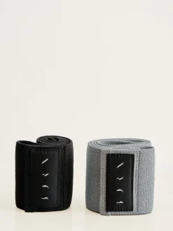 Born Living Yoga Resistance Bands Set Black & Medium Grey>Mujer Accesorios Para Yoga|Accesorios