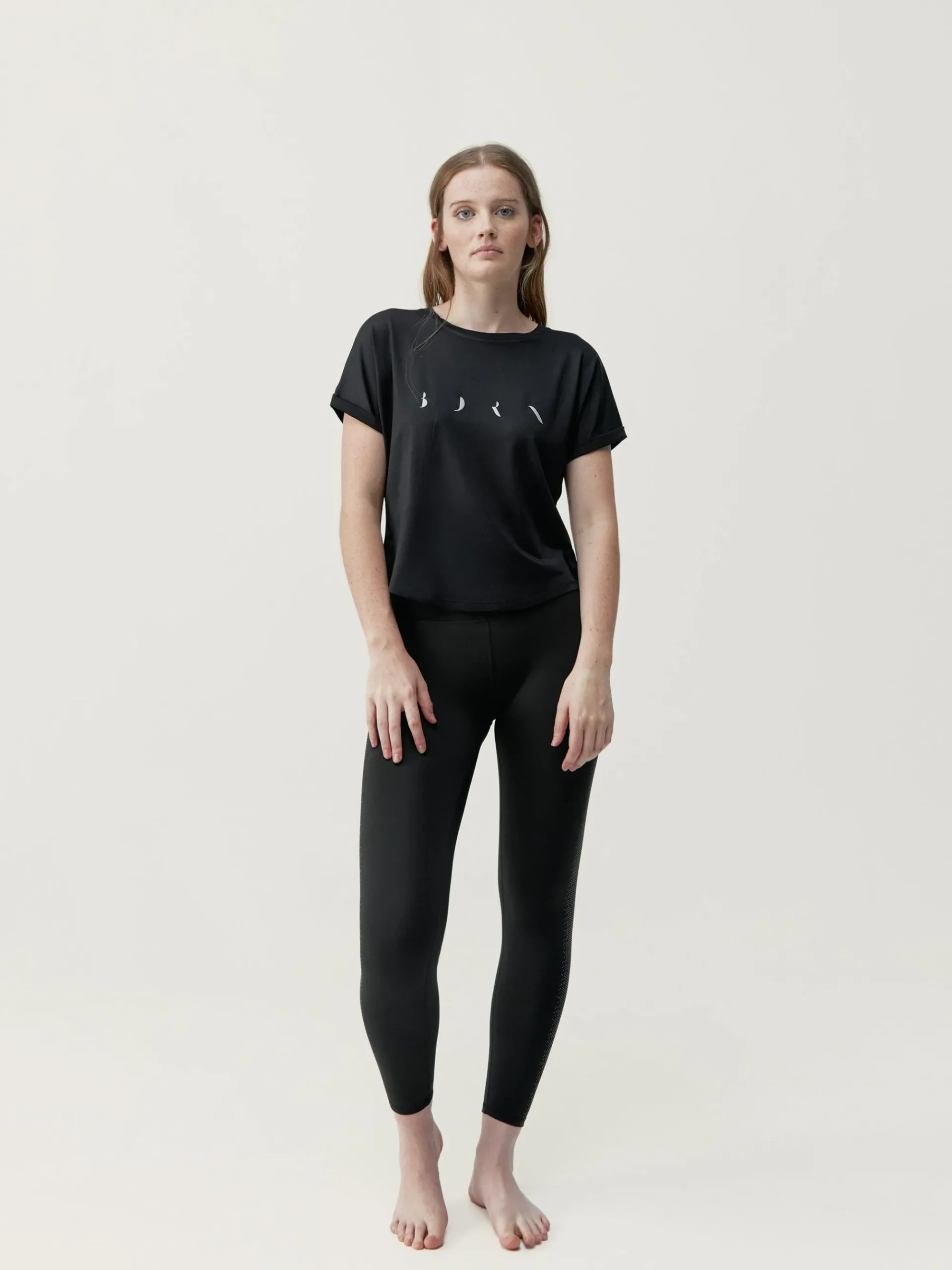 Born Living Yoga Shirt Azami Black>Mujer Camisetas