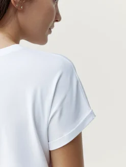 Born Living Yoga Shirt Azami White><noscript><img width=