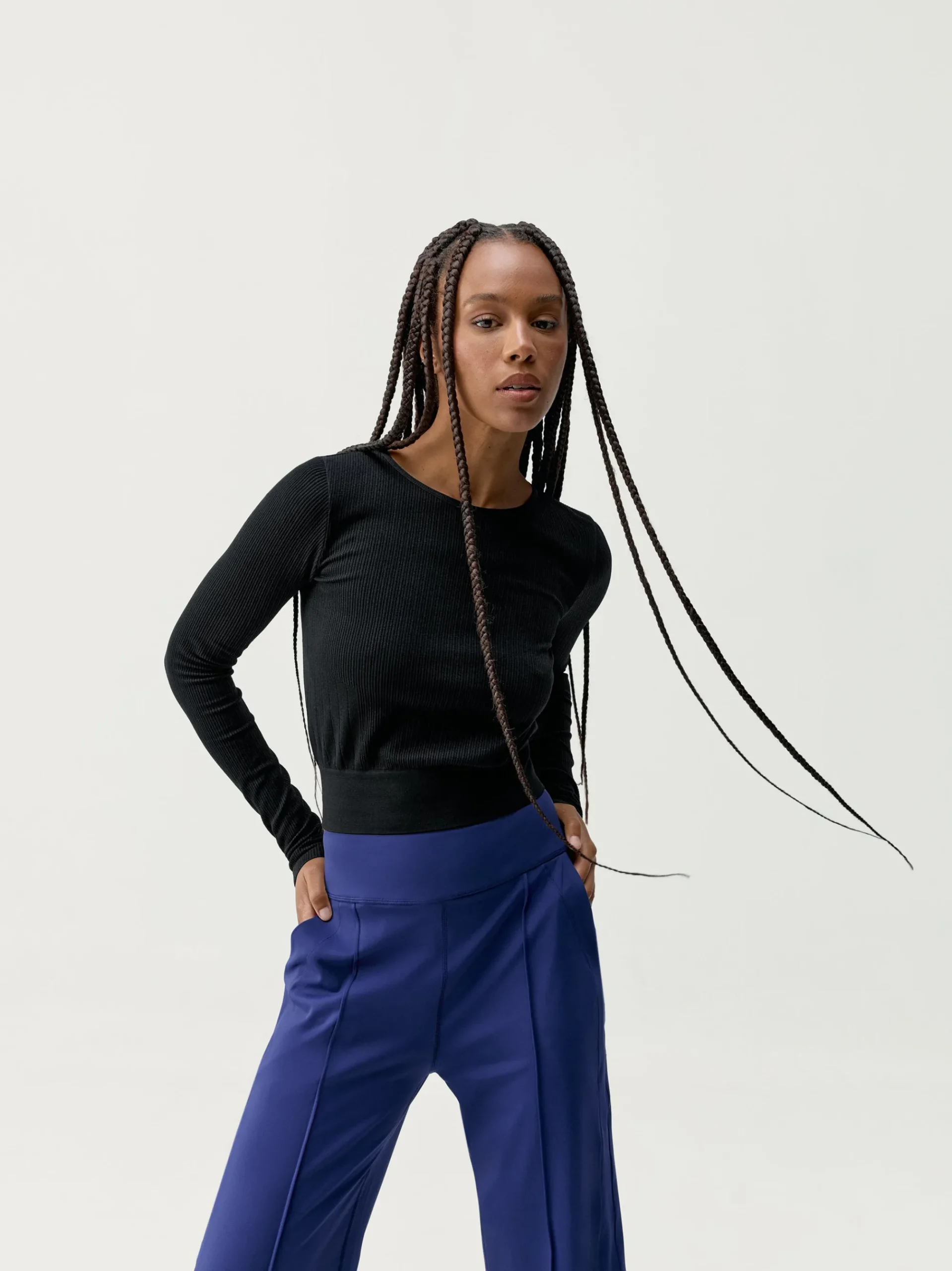 Born Living Yoga Shirt Veda Black>Mujer Camisetas