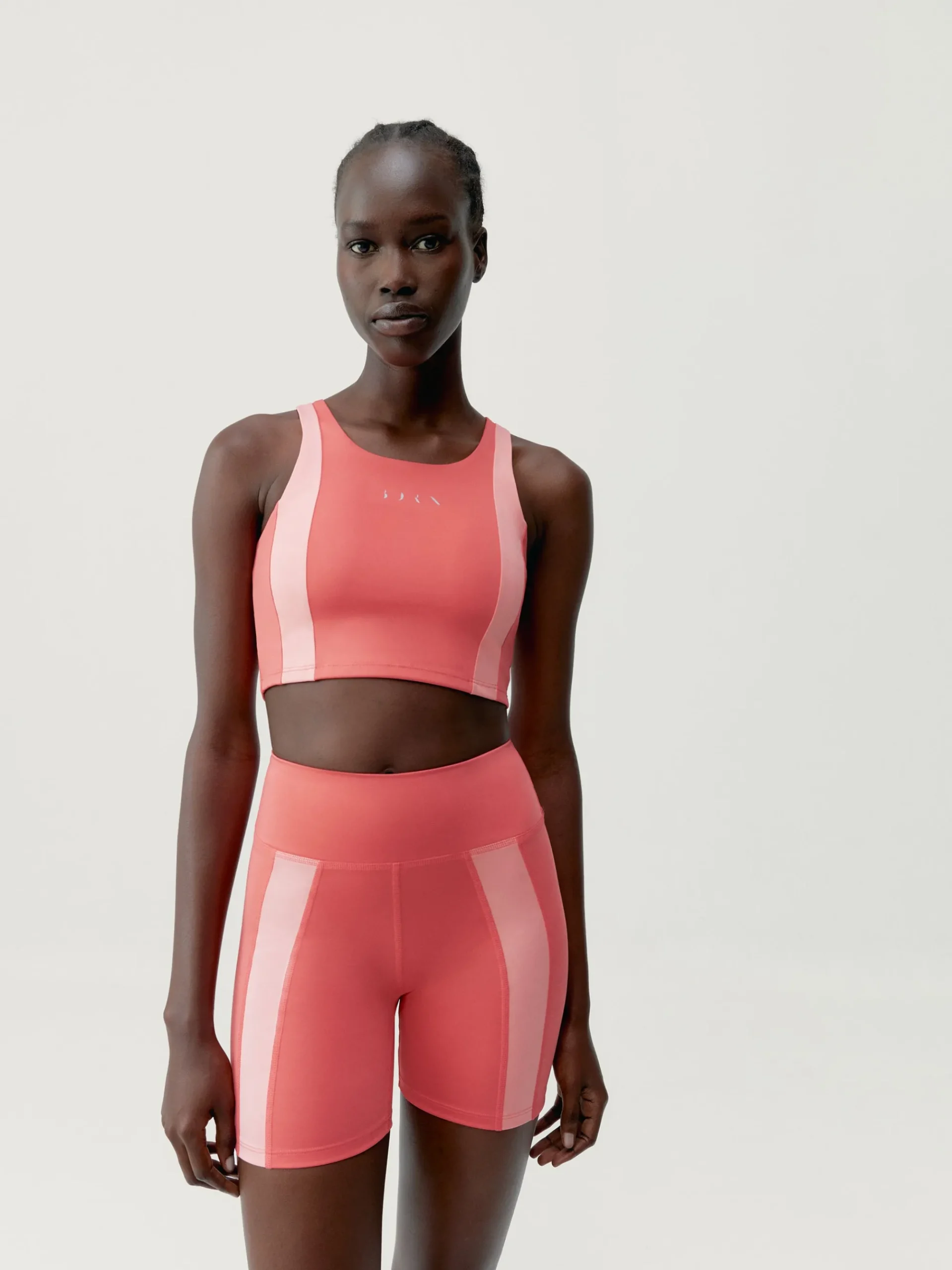 Born Living Yoga Short Bindi Sunset Coral/Strawberry Ice>Mujer Shorts · Faldas