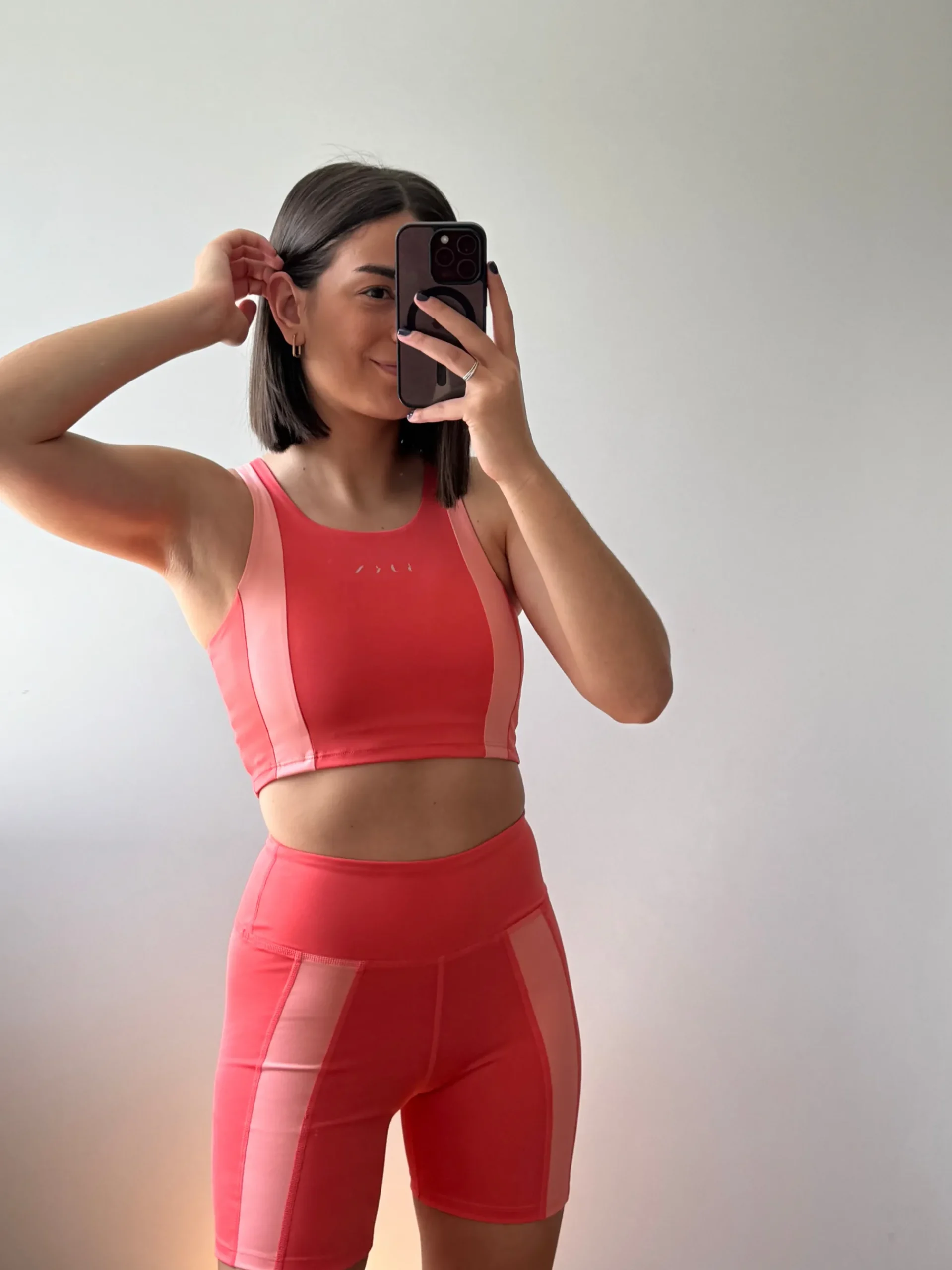 Born Living Yoga Short Bindi Sunset Coral/Strawberry Ice>Mujer Shorts · Faldas