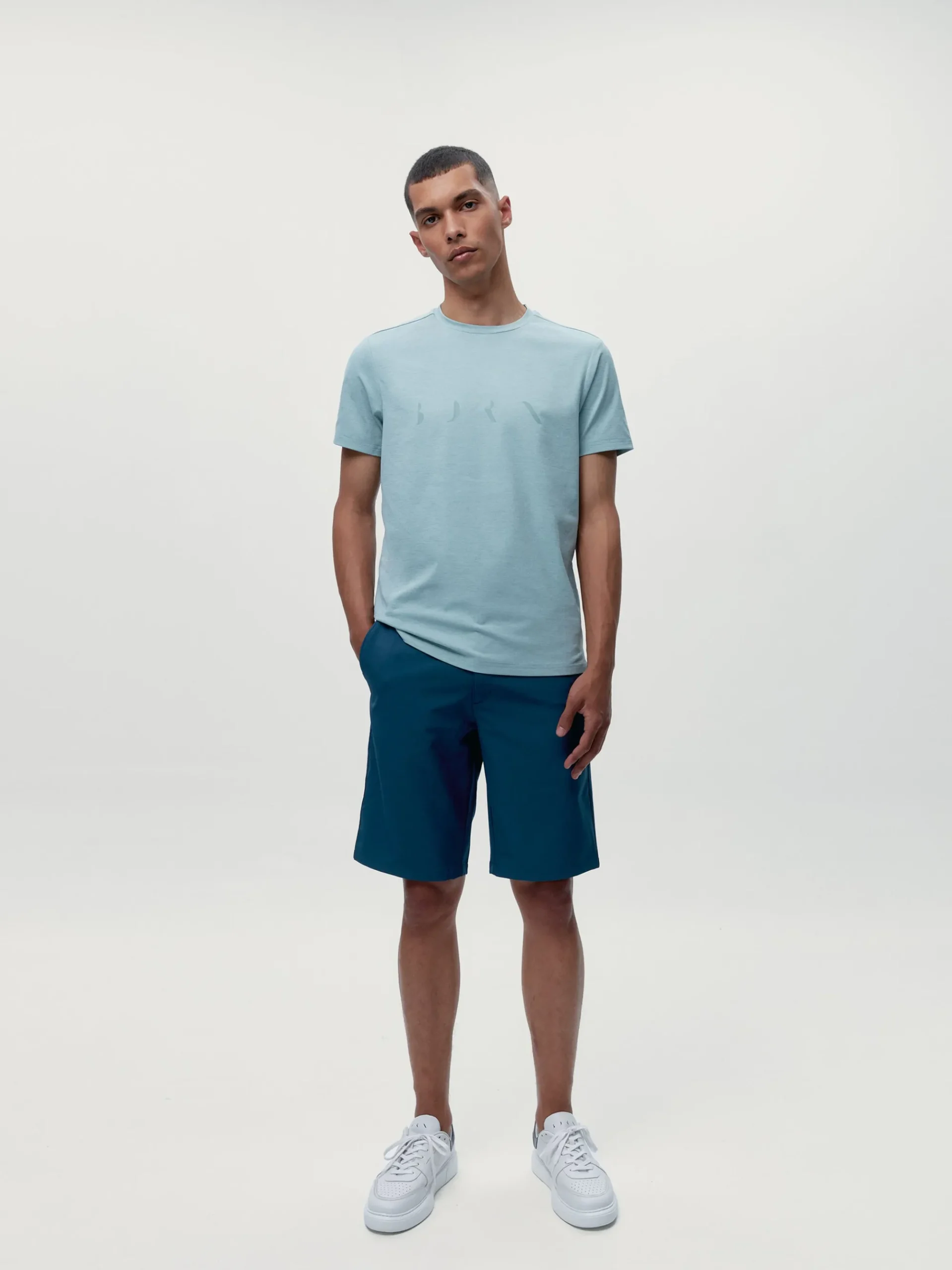 Born Living Yoga Short Ganges Sea Blue>Hombre Pantalones Cortos