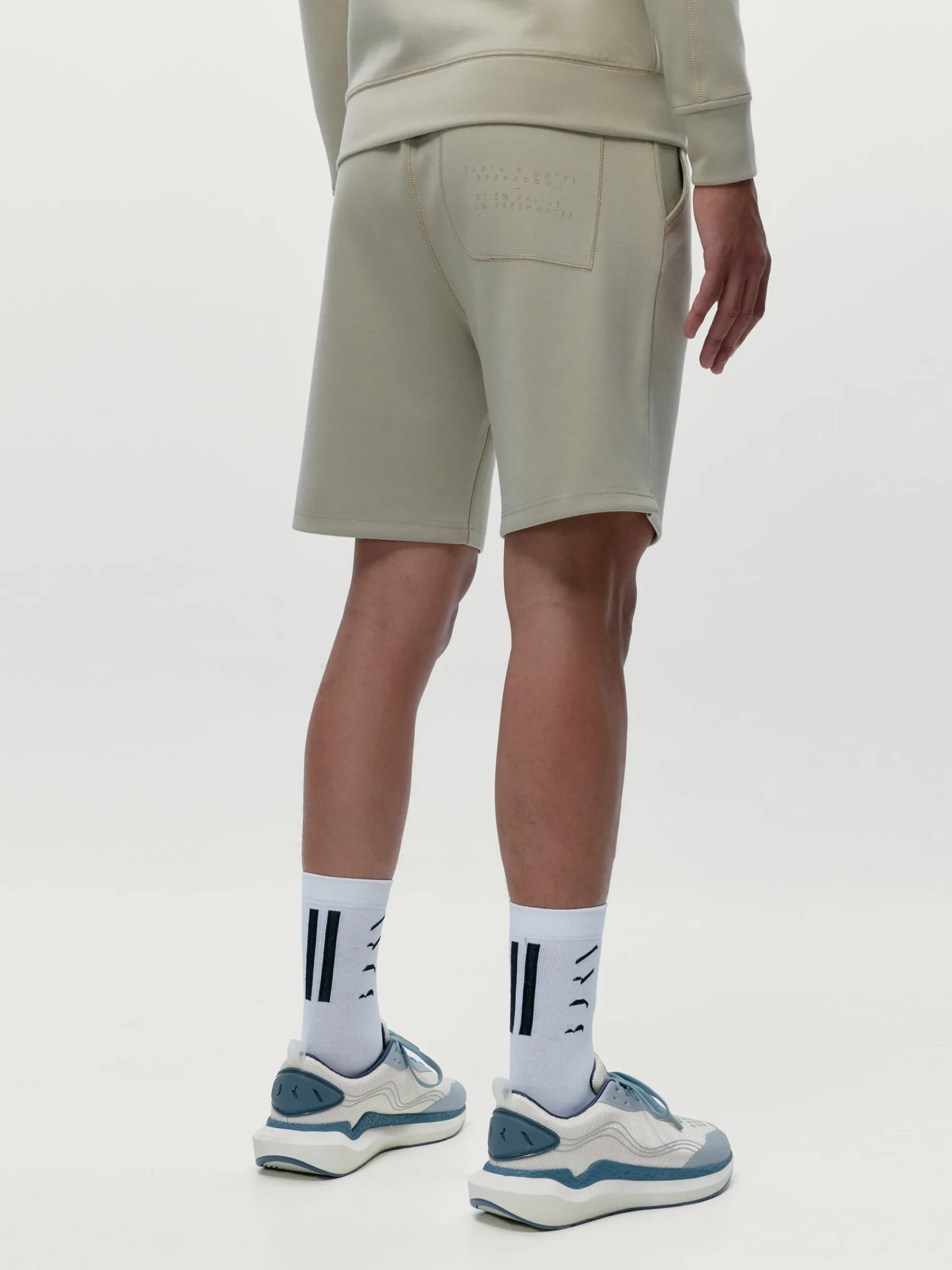 Born Living Yoga Short Hughes River Stone>Hombre Pantalones Cortos