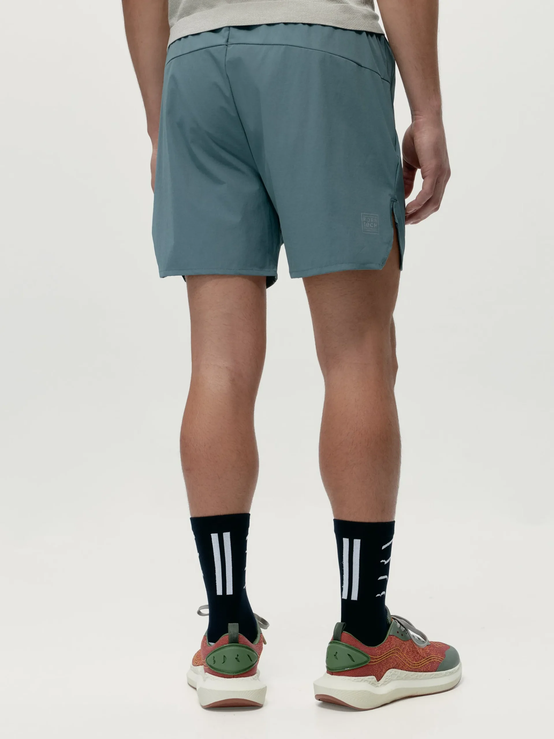 Born Living Yoga Short Malaui Grey Green>Hombre Pantalones Cortos