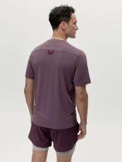 Born Living Yoga Short Mashu Dark Cherry/Grain>Hombre Pantalones Cortos