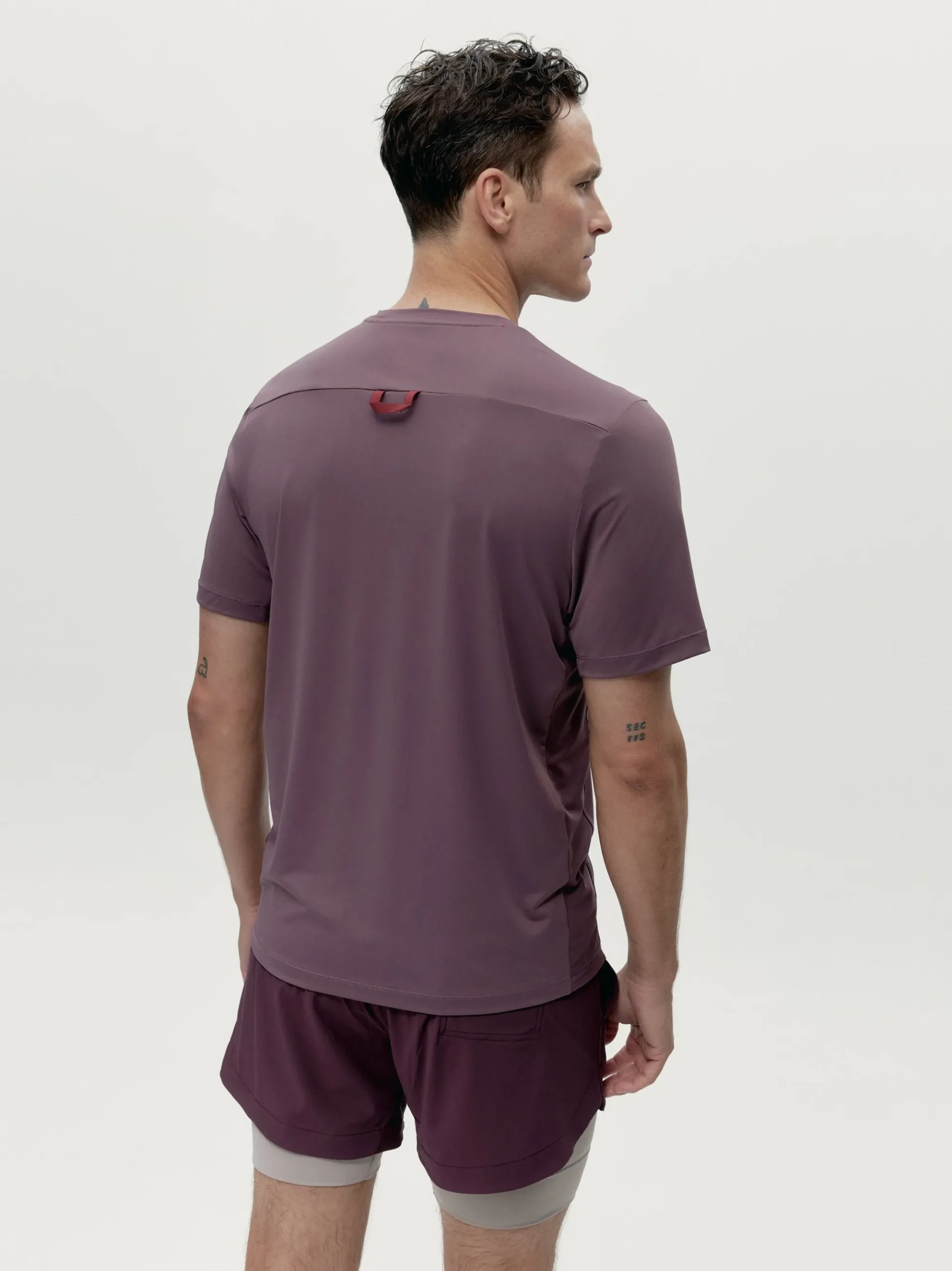 Born Living Yoga Short Mashu Dark Cherry/Grain>Hombre Pantalones Cortos