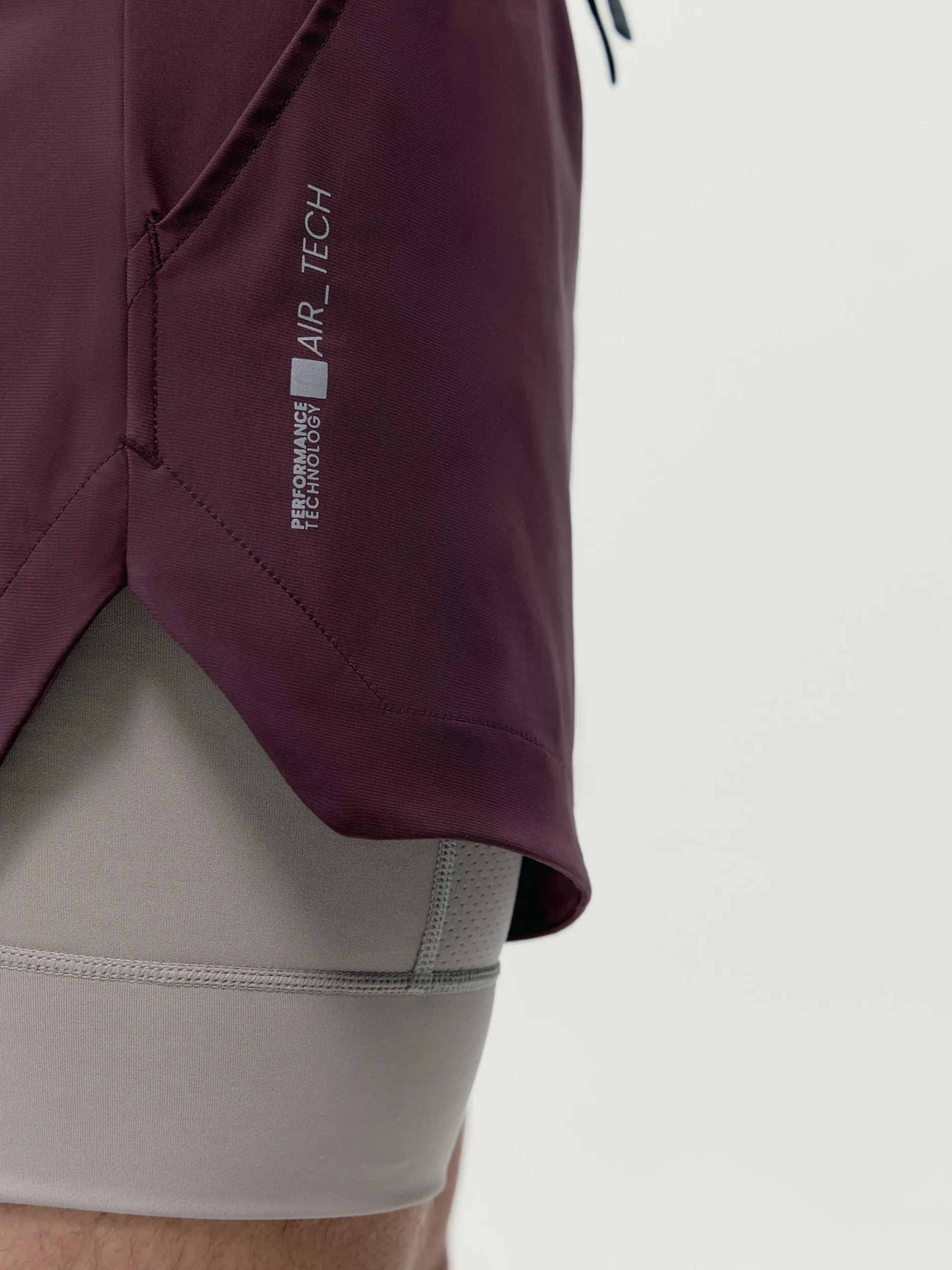 Born Living Yoga Short Mashu Dark Cherry/Grain>Hombre Pantalones Cortos