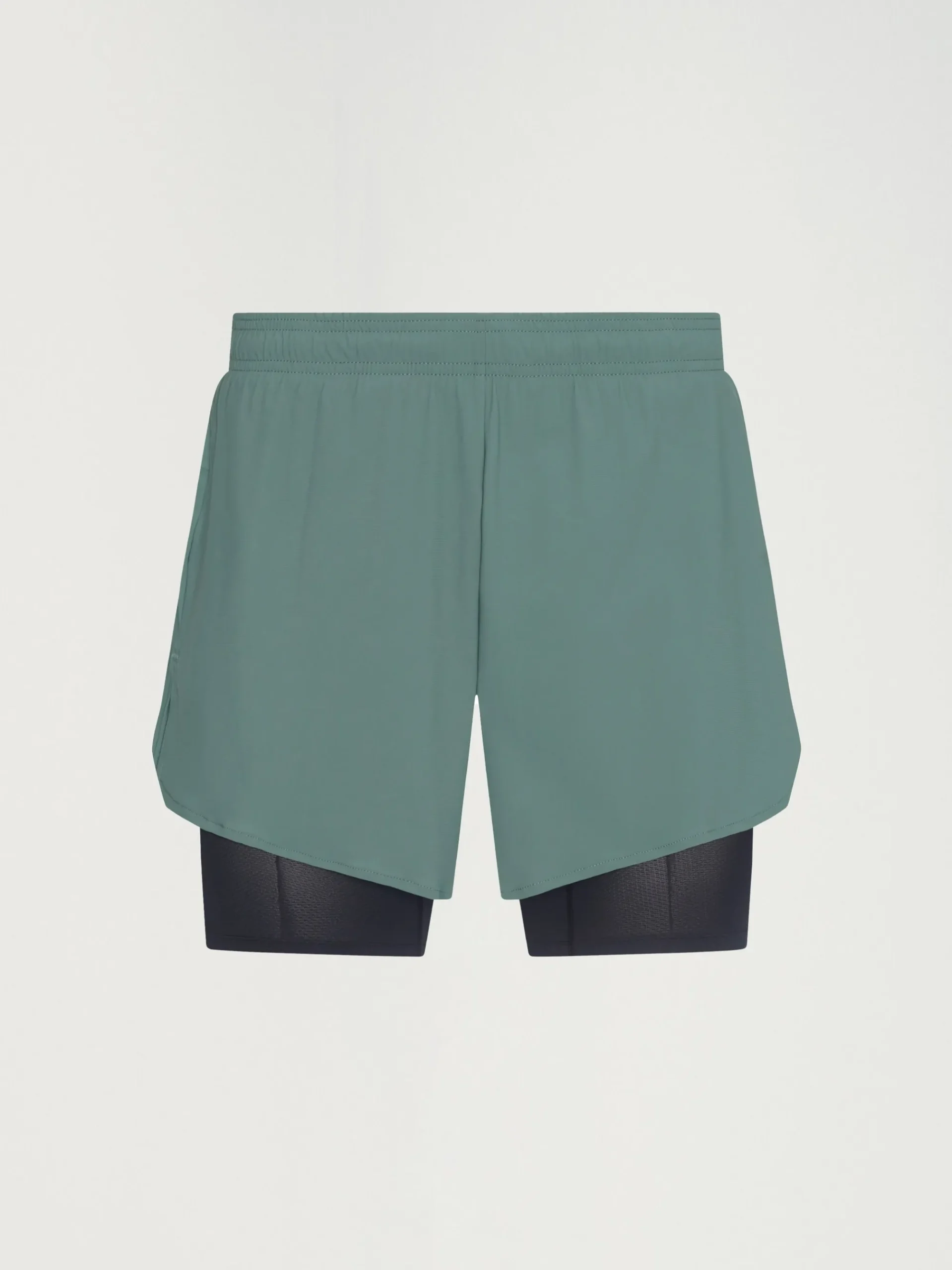 Born Living Yoga Short Ontario Asparagus/Black>Hombre Pantalones Cortos
