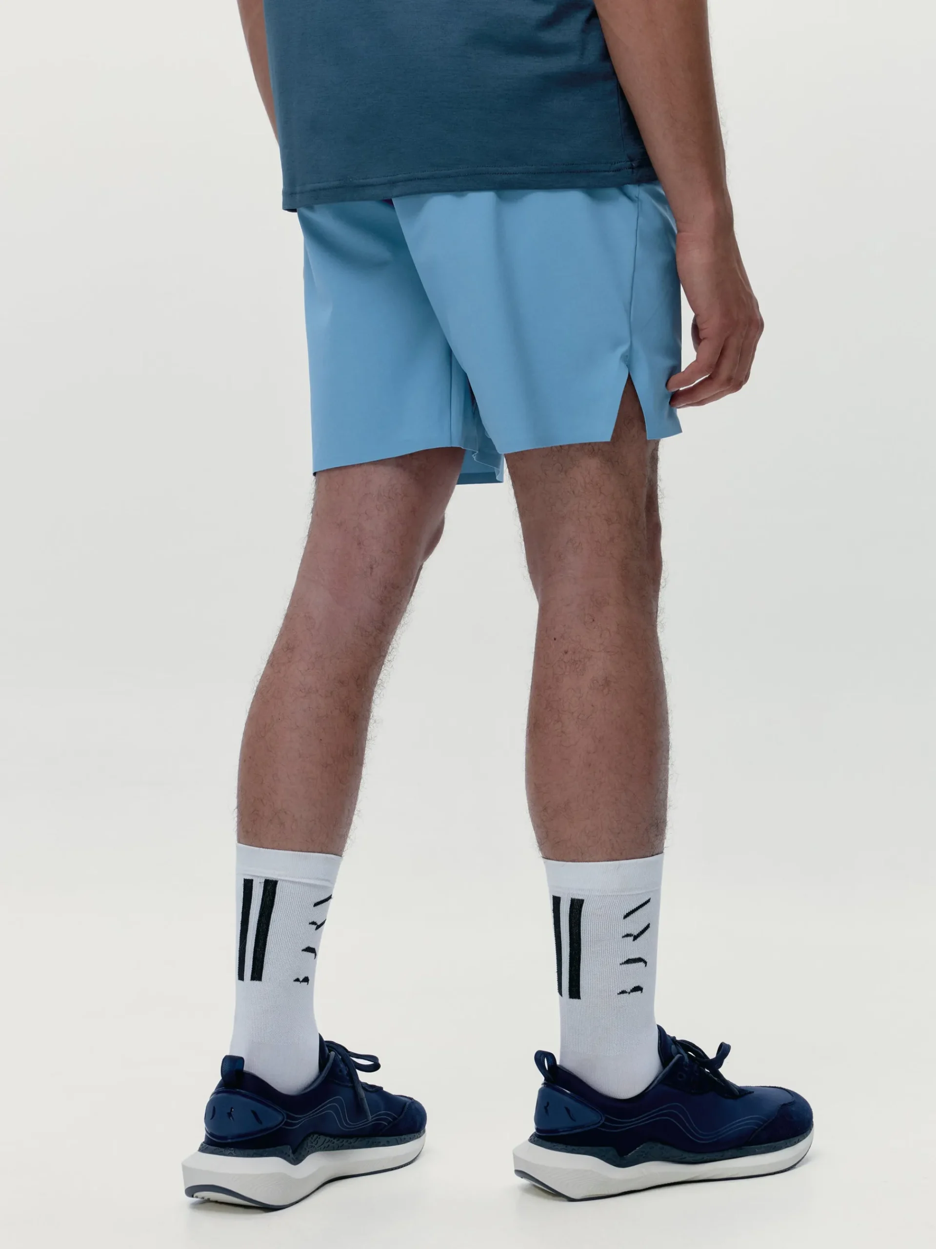 Born Living Yoga Short Orinoco Celadon Blue>Hombre Pantalones Cortos