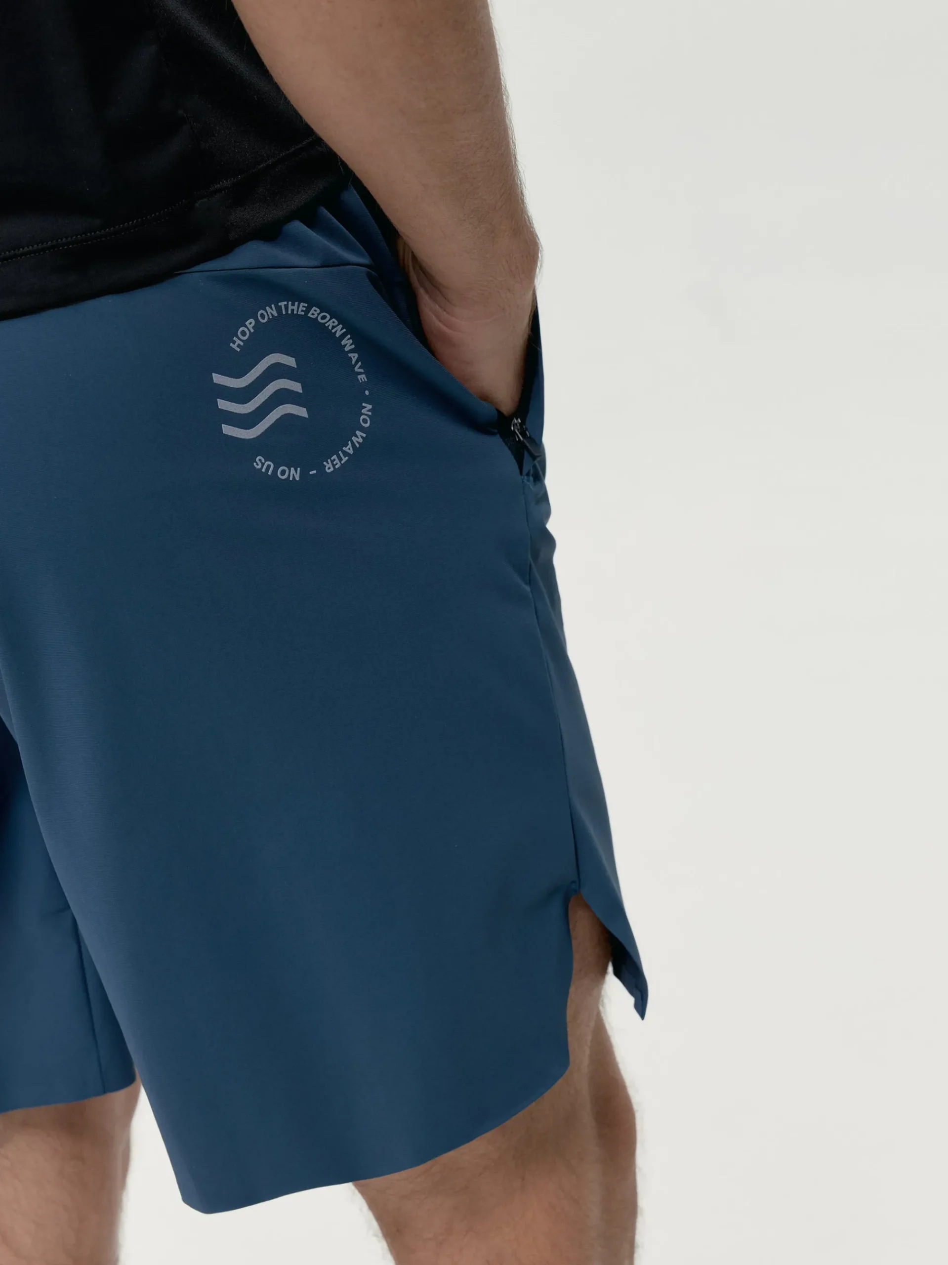 Born Living Yoga Short Orinoco Denim>Hombre Pantalones Cortos