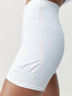 Born Living Yoga Short Retro White>Mujer Shorts · Faldas