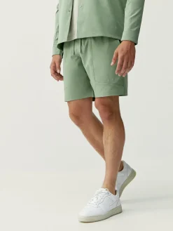 Born Living Yoga Short Rhein Green Dry>Hombre Pantalones Cortos