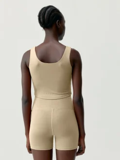 Born Living Yoga Short Sayani Beige>Mujer Shorts · Faldas
