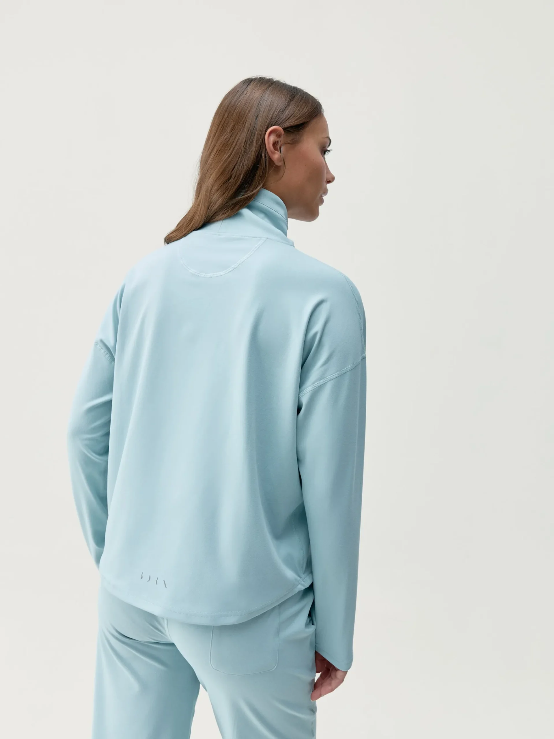 Born Living Yoga Sweatshirt Camille Blue Chalk>Mujer Sudaderas