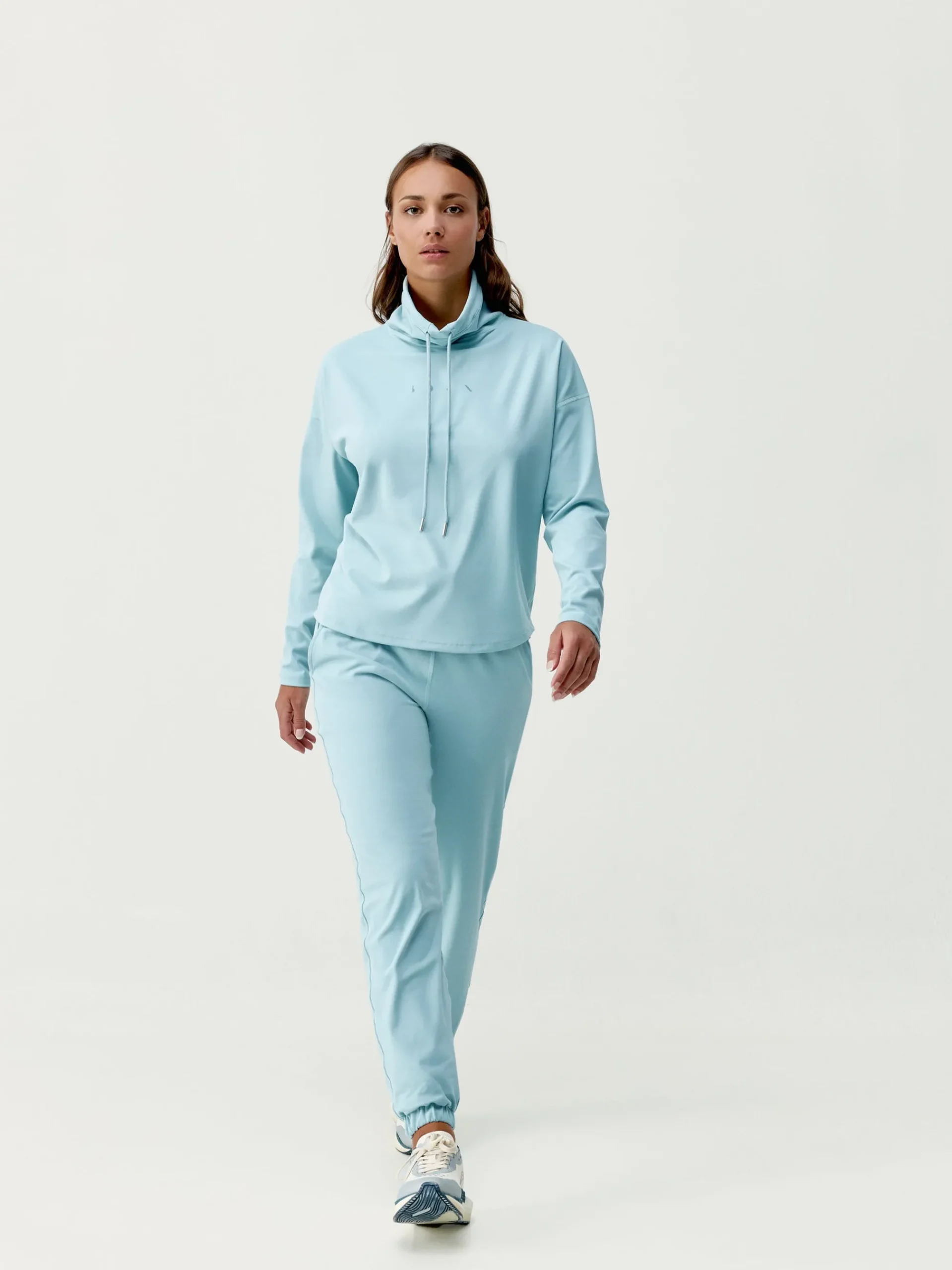 Born Living Yoga Sweatshirt Camille Blue Chalk>Mujer Sudaderas