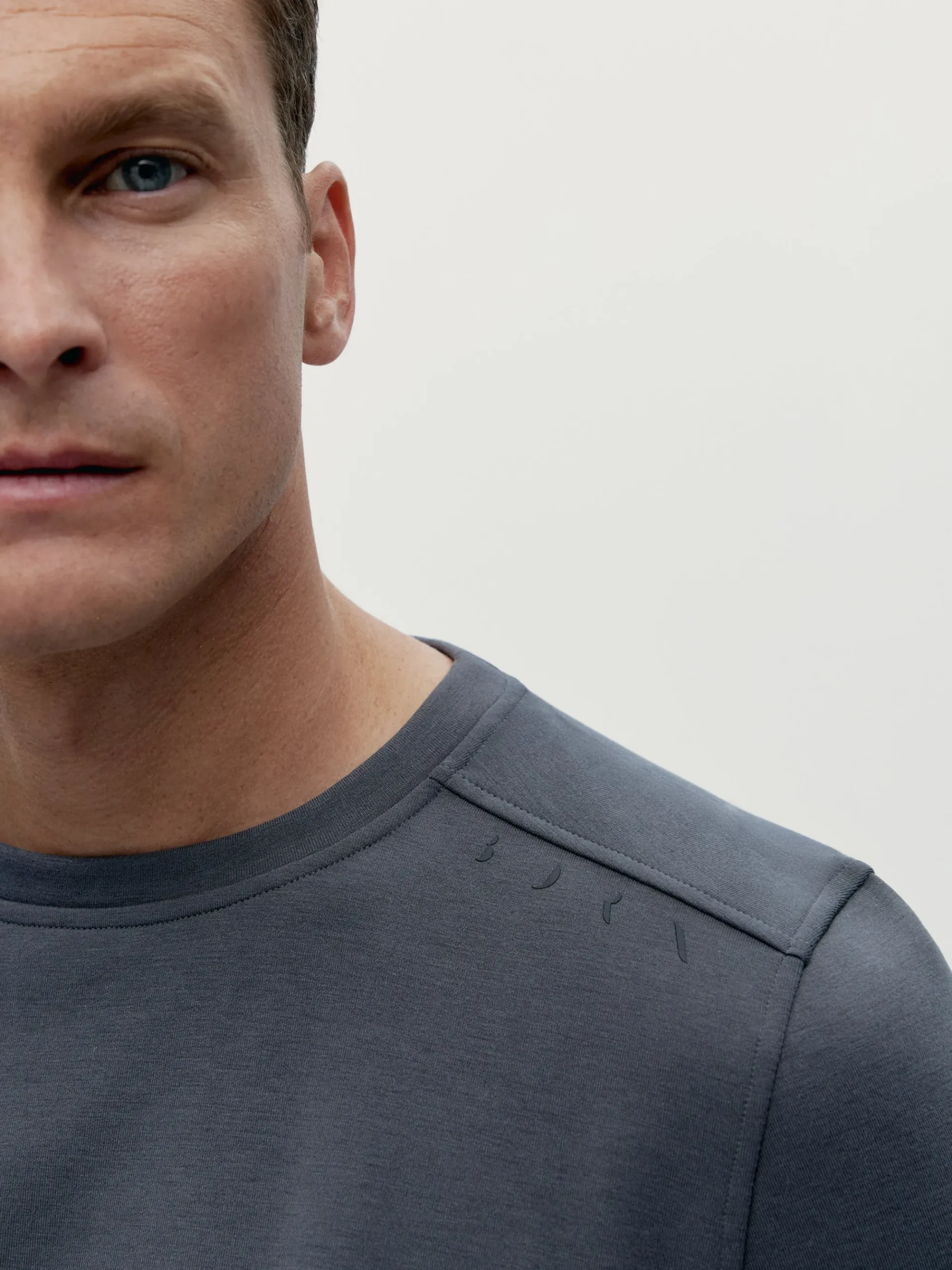 Born Living Yoga Sweatshirt Erie Grey Melange>Hombre Sudaderas