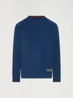 Born Living Yoga Sweatshirt Hughes Sea Blue>Hombre Sudaderas