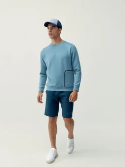 Born Living Yoga Sweatshirt Yangtse Citadel Blue><noscript><img width=