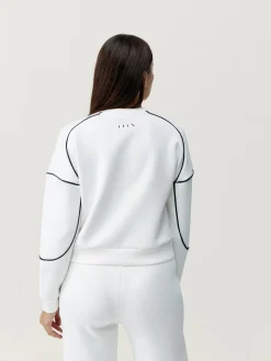 Born Living Yoga Sweatshirts Agda Off White/Black><noscript><img width=