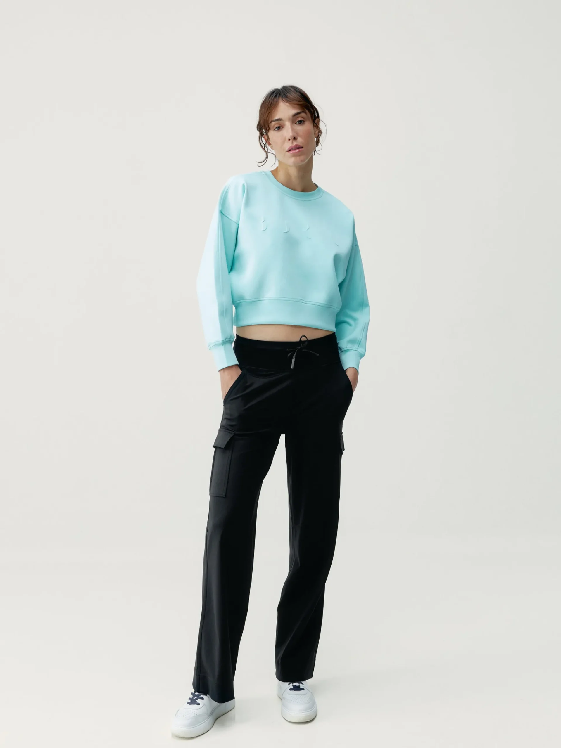 Born Living Yoga Sweatshirts Flora Wave>Mujer Sudaderas