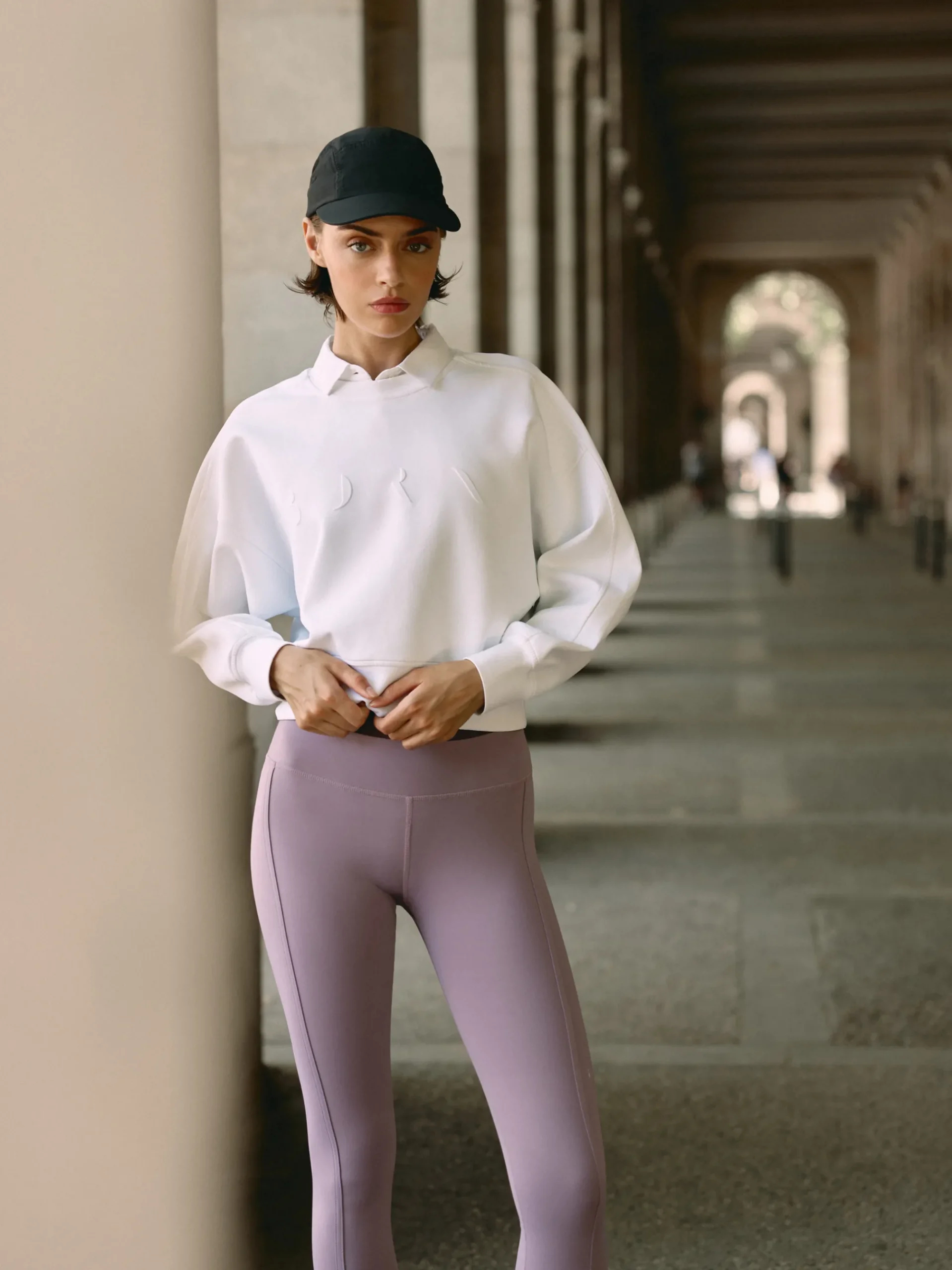 Born Living Yoga Sweatshirts Flora White>Mujer Sudaderas