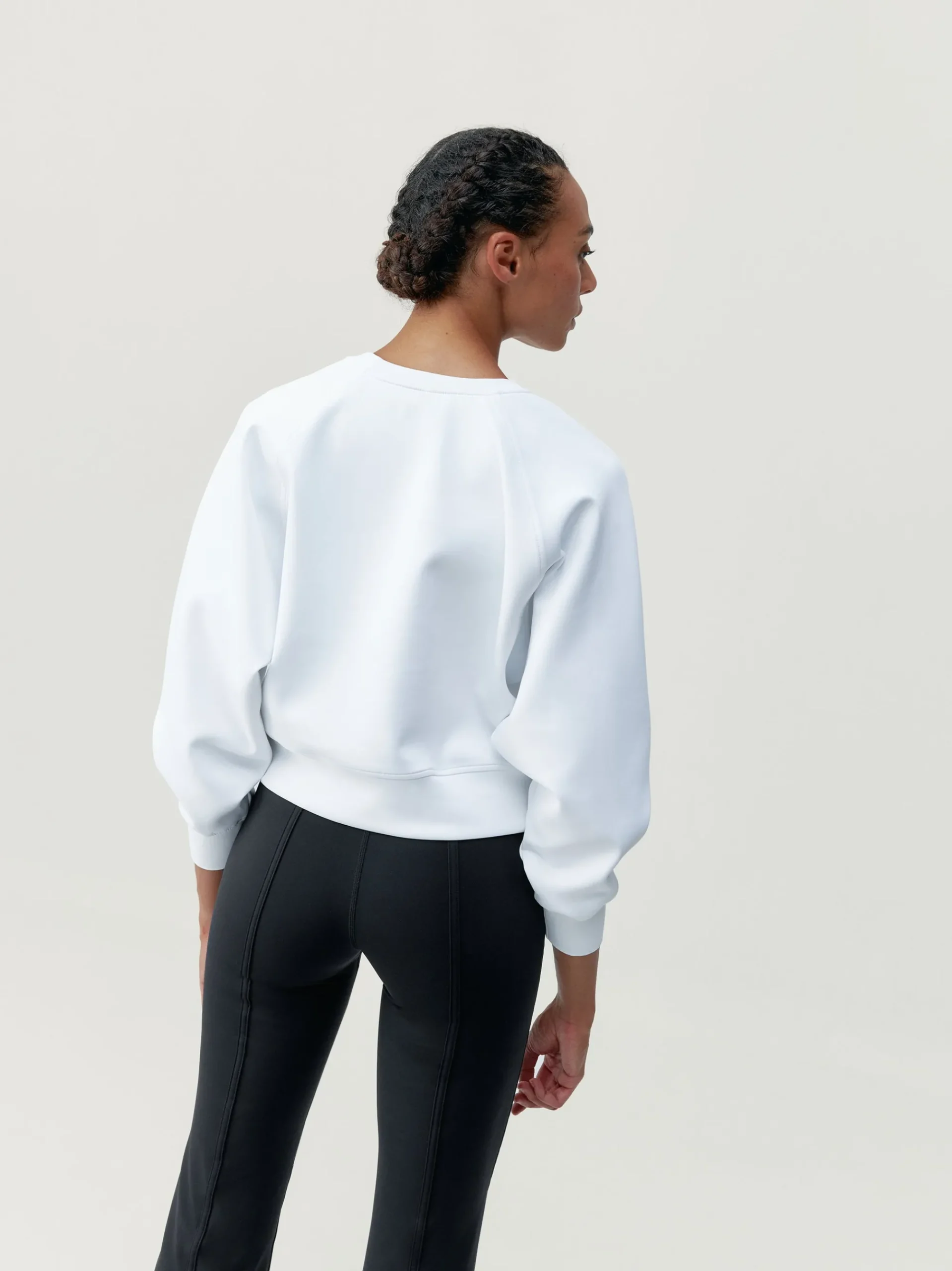 Born Living Yoga Sweatshirts Flora White>Mujer Sudaderas