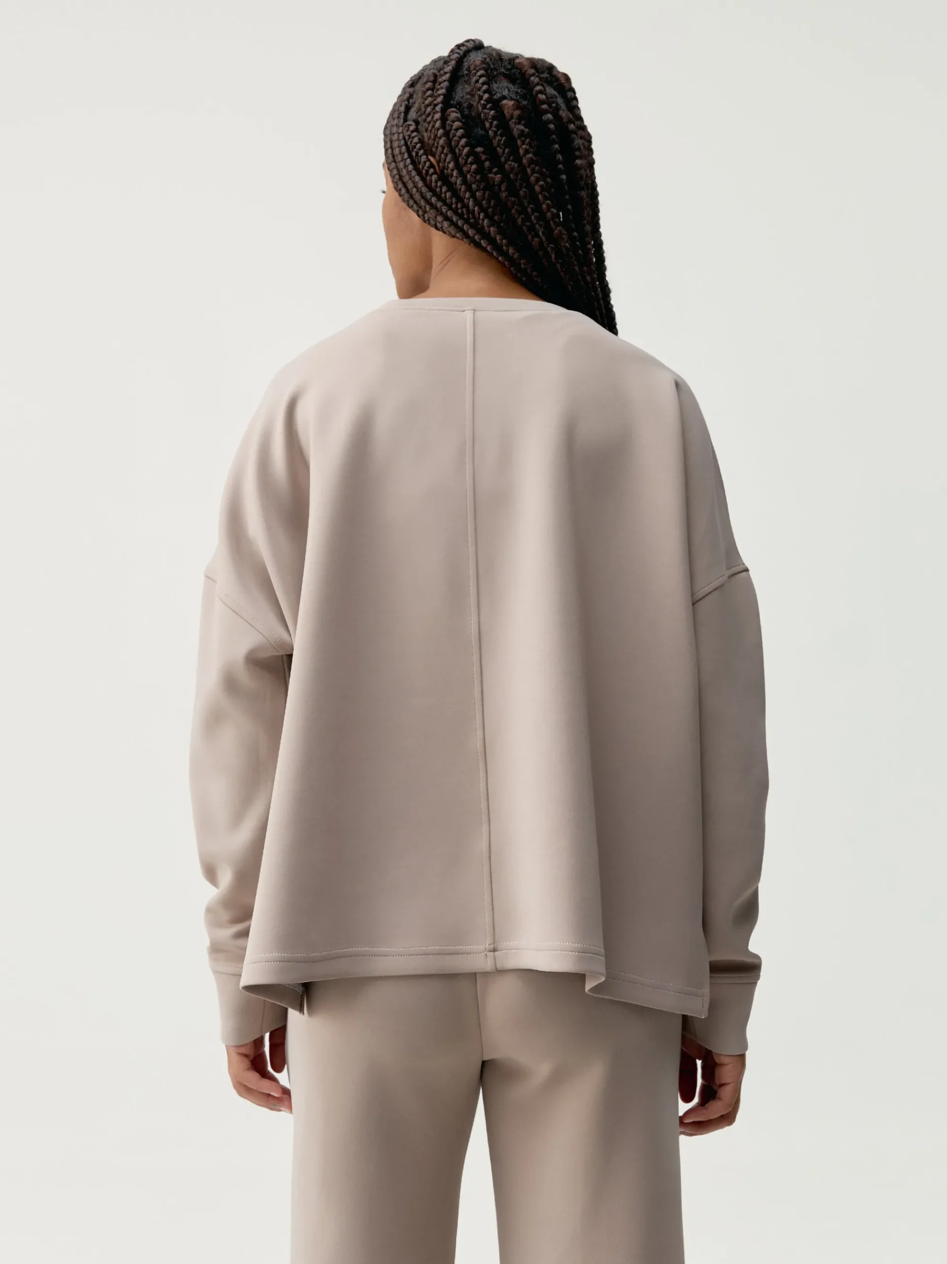 Born Living Yoga Sweatshirts Iniya Dark Grain>Mujer Sudaderas