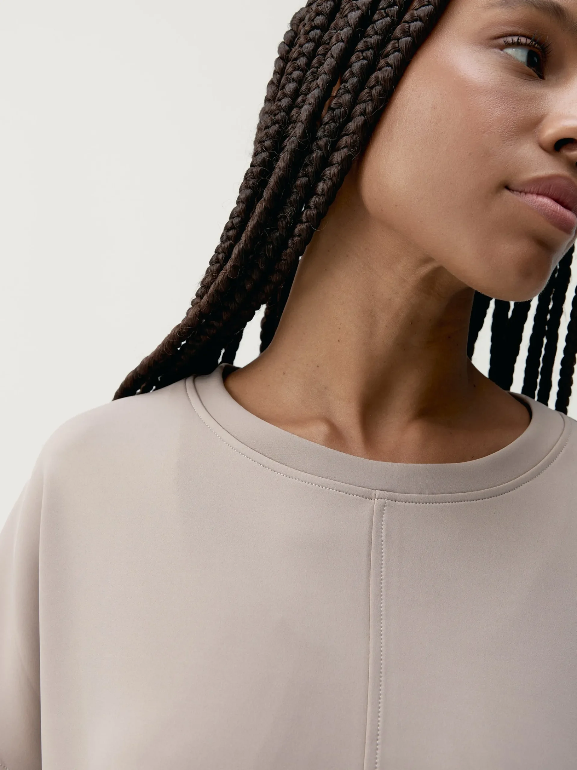 Born Living Yoga Sweatshirts Iniya Dark Grain>Mujer Sudaderas