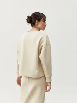 Born Living Yoga Sweatshirts Maia Beige>Mujer Sudaderas