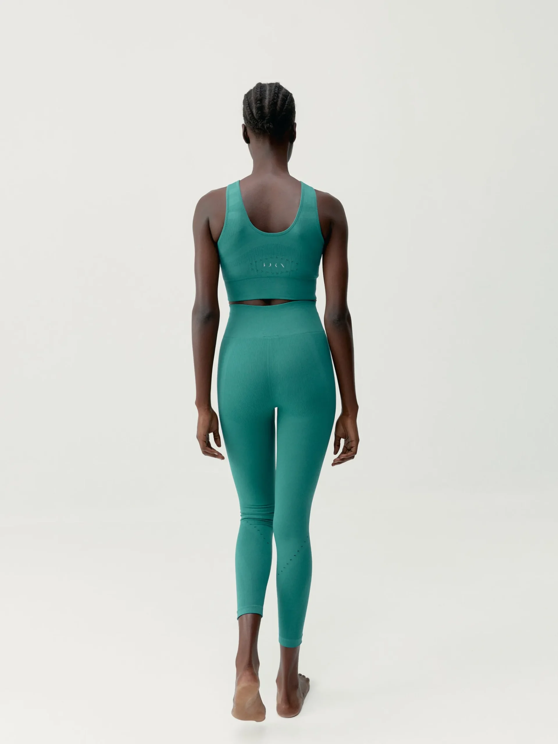 Born Living Yoga Top Alana Biscay Green>Mujer Sujetadores Deportivos