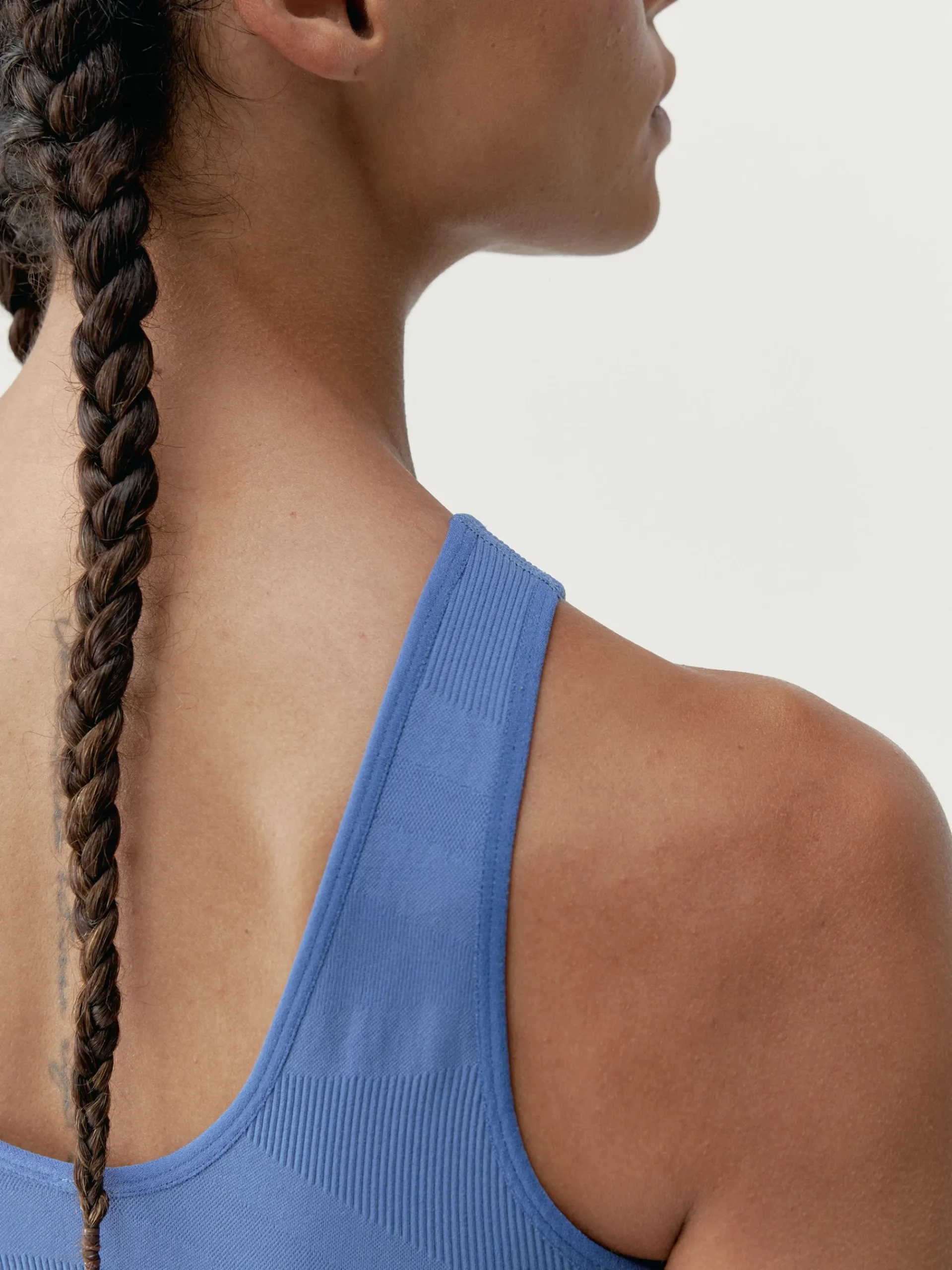 Born Living Yoga Top Alana Future Blue>Mujer Sujetadores Deportivos