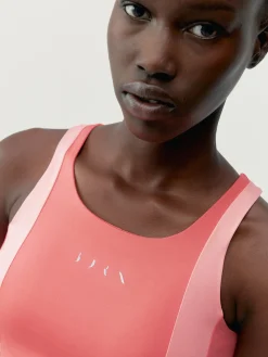 Born Living Yoga Top Bindi Sunset Coral/Strawberry Ice>Mujer Sujetadores Deportivos