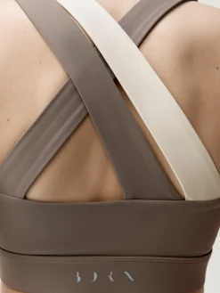 Born Living Yoga Top Cleo Fossil/White Chalk><noscript><img width=