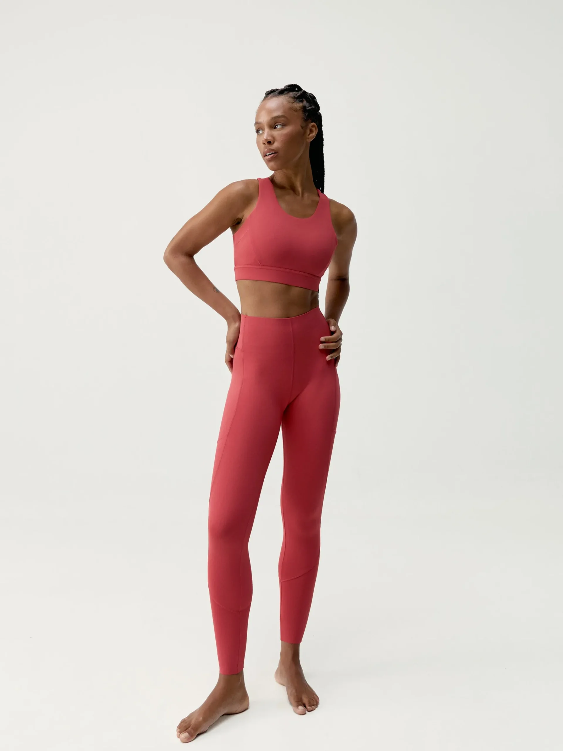 Born Living Yoga Top Denise Goji>Mujer Sujetadores Deportivos