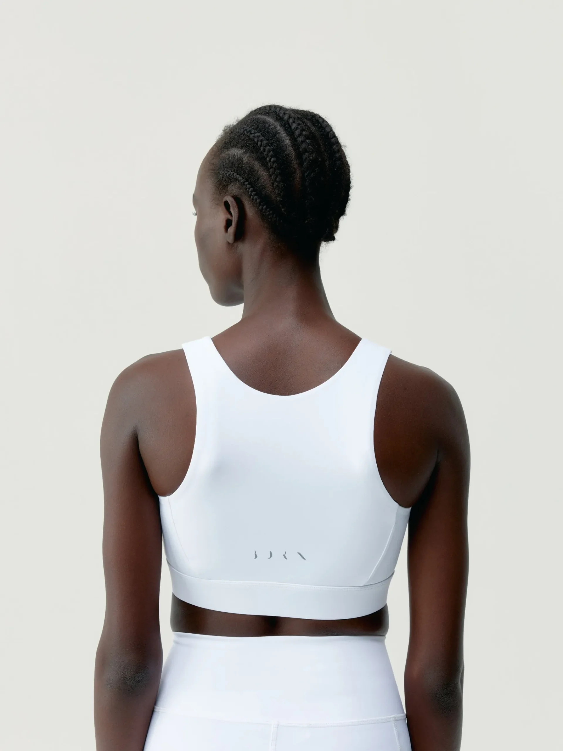 Born Living Yoga Top Eider White>Mujer Sujetadores Deportivos