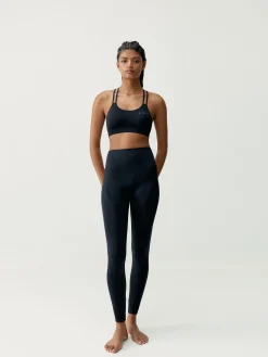 Born Living Yoga Top Hatha Black>Mujer Sujetadores Deportivos