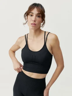 Born Living Yoga Top India Black>Mujer Sujetadores Deportivos
