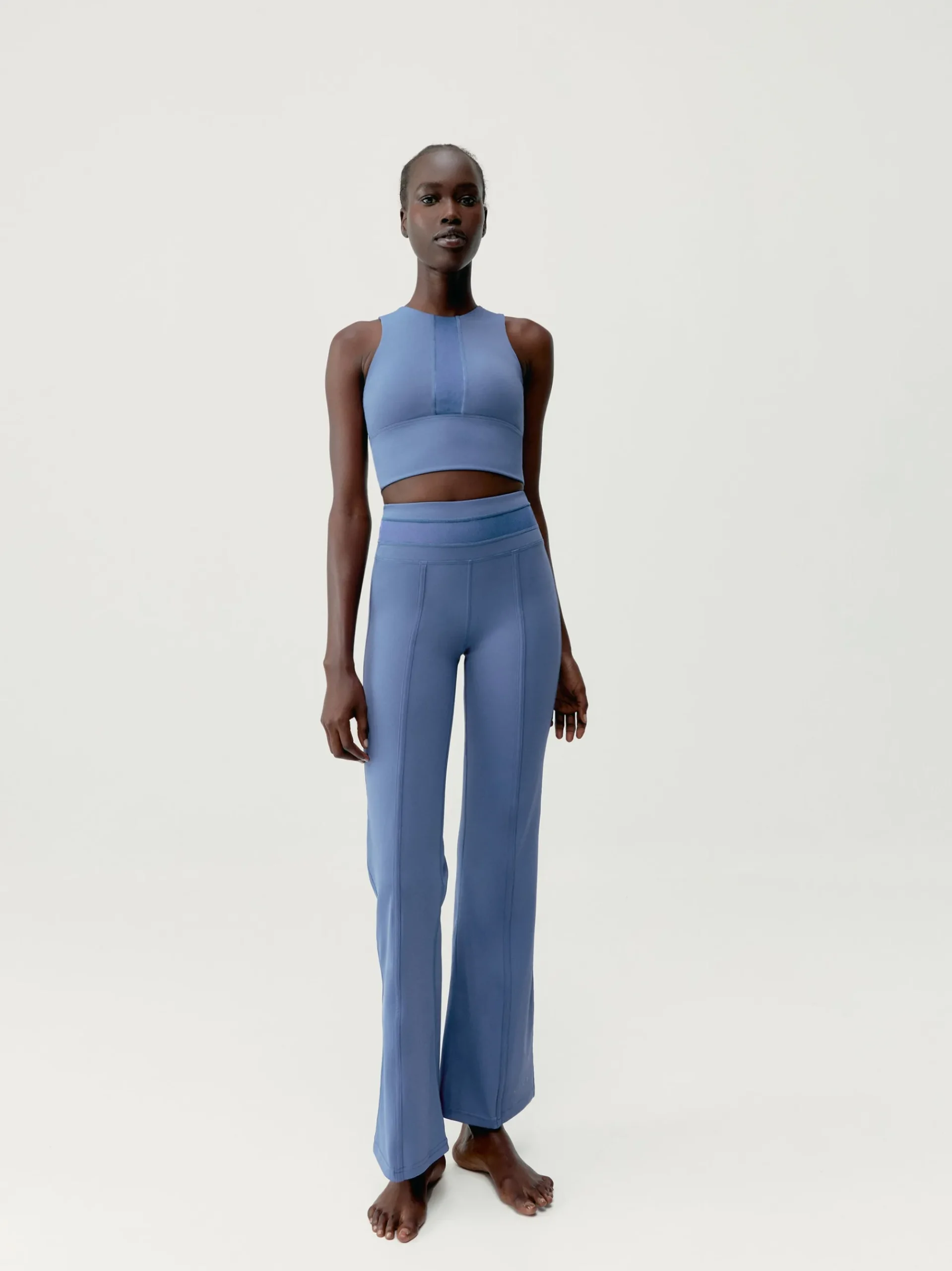 Born Living Yoga Top Maeva Future Blue>Mujer Sujetadores Deportivos